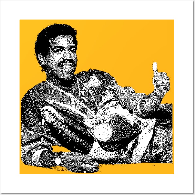 Kurtis Blow //// 80s Style 8bit Fan Design Wall Art by DankFutura